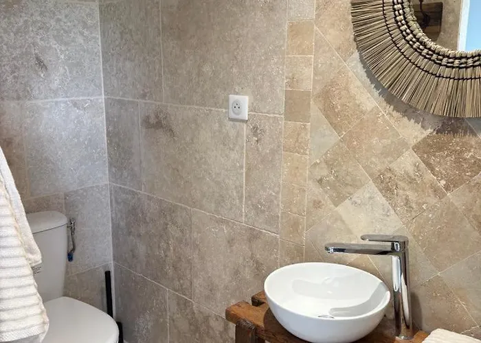 At Stephanie And Damien's, Charming Stone And Pool *