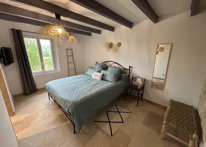 At Stephanie And Damien's, Charming Stone And Pool